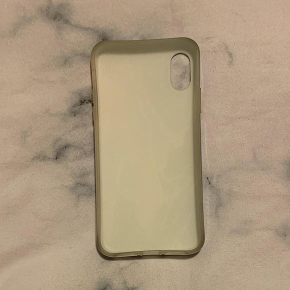Pastel and Gold  Marble iPhone XS Case - Picture 2 of 2